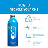 STILL ALUMINIUM BOTTLE, 500ml (x24)